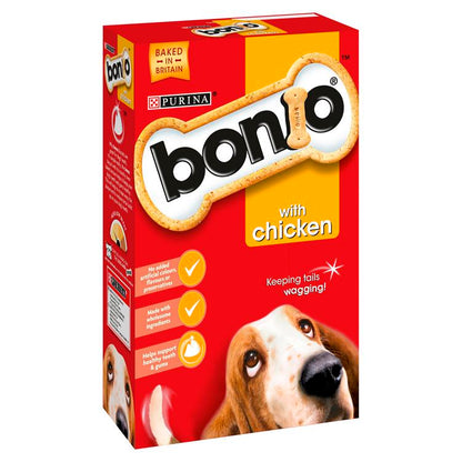 Bonio Adult Chicken Dog Biscuits
