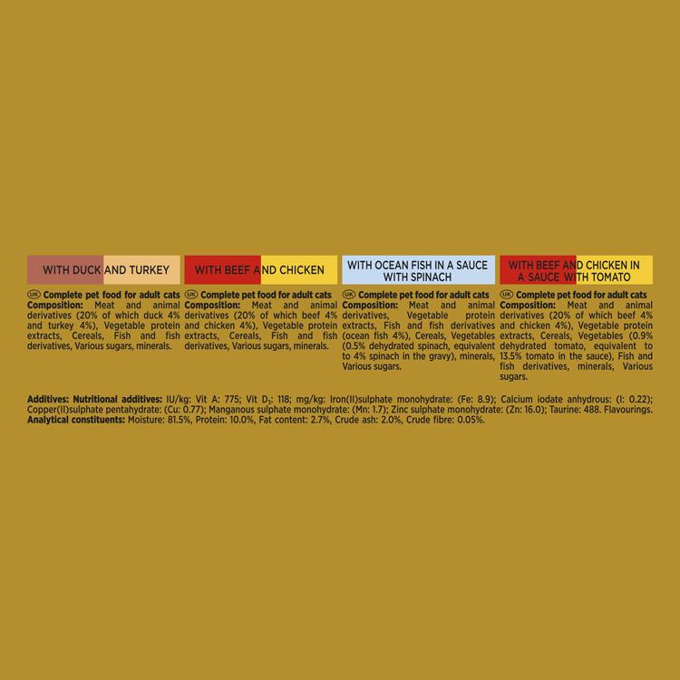 Gourmet Gold Double Delicacies Wet Cat Food