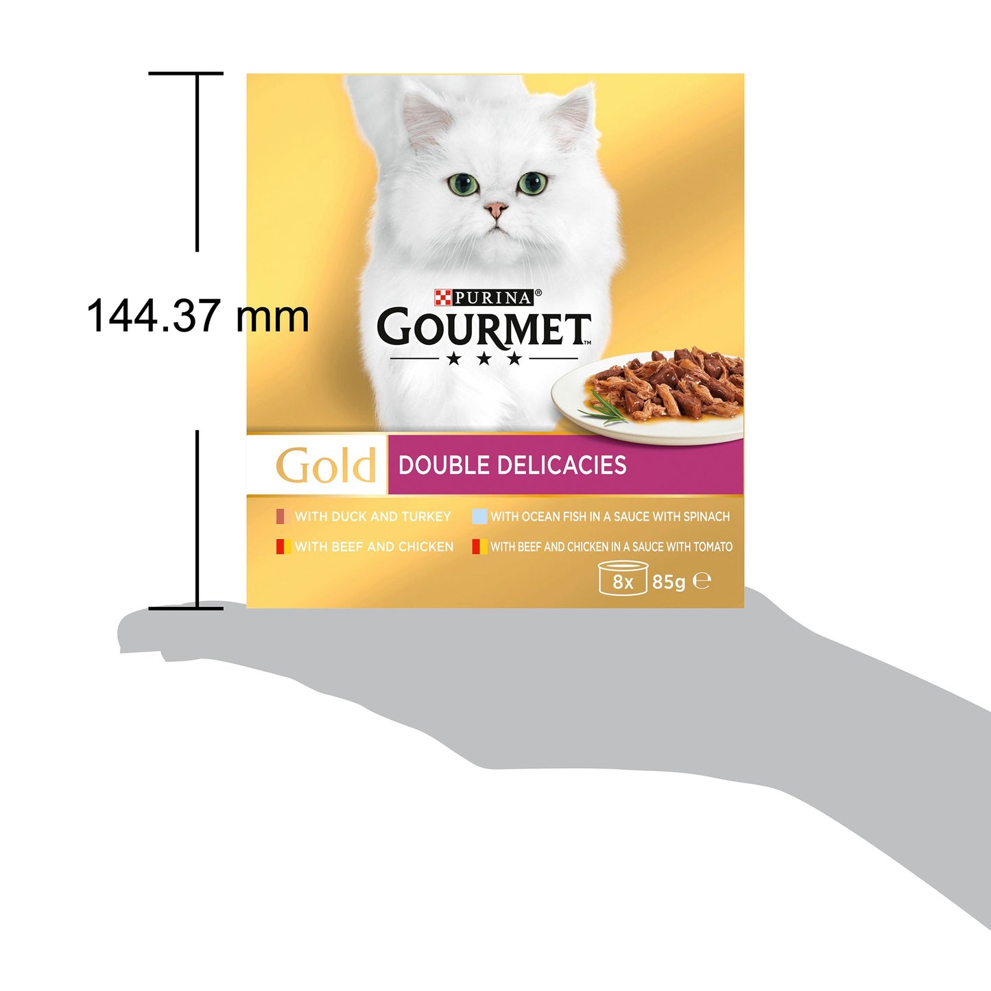 Gourmet Gold Double Delicacies Wet Cat Food