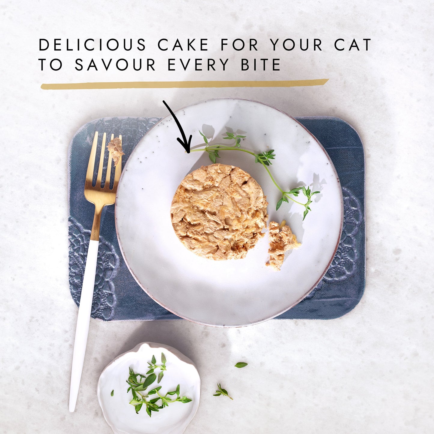 Gourmet Gold Savoury Cake Meat and Fish Variety Wet Cat Food