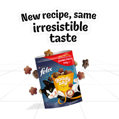 Felix Goody Bag Original Chicken, Liver and Turkey Adult Cat Treats