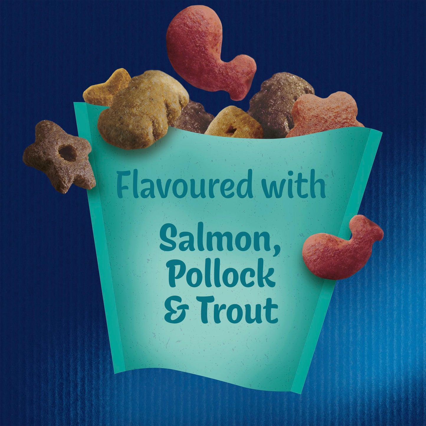 Felix Goody Bag Seaside Salmon, Pollock and Trout Adult Cat Treats