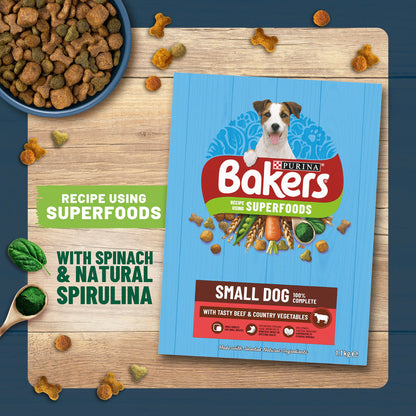 Bakers Beef Small Dry Dog Food