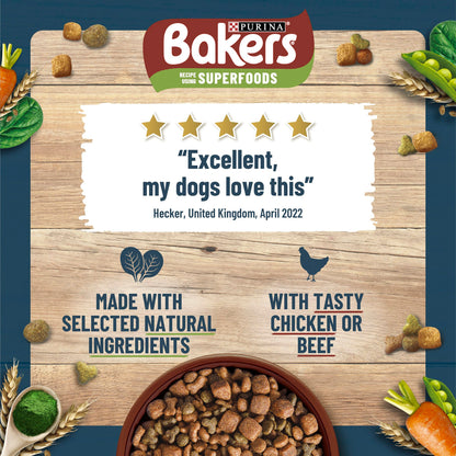 Bakers Beef Small Dry Dog Food