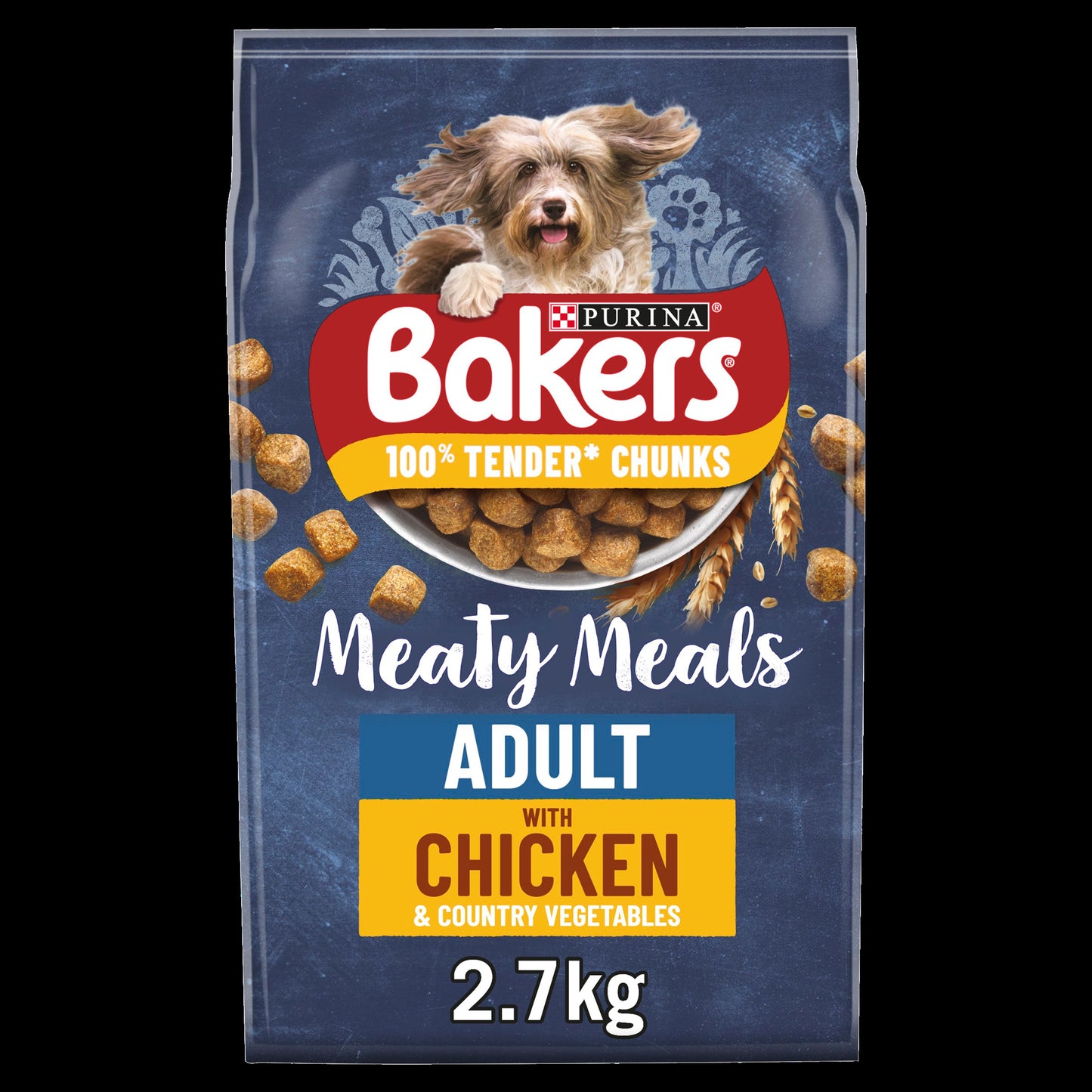 Bakers Meaty Meals Chicken Adult Dry Dog Food