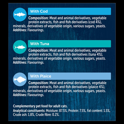 Felix Soup Fish Selection Plaice, Tuna and Cod Wet Cat Food