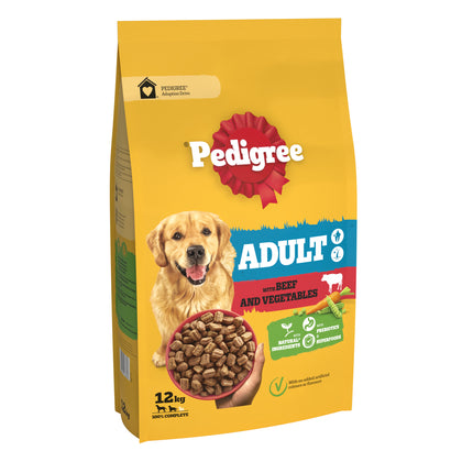 Pedigree Complete Beef and Vegetables Dry Dog Food