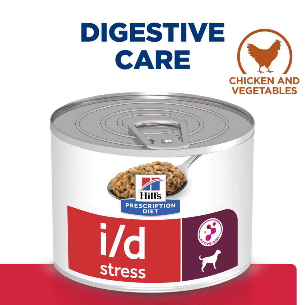 Hill's Prescription Diet i/d Stress Digestive Care Adult Wet Dog Food - Chicken