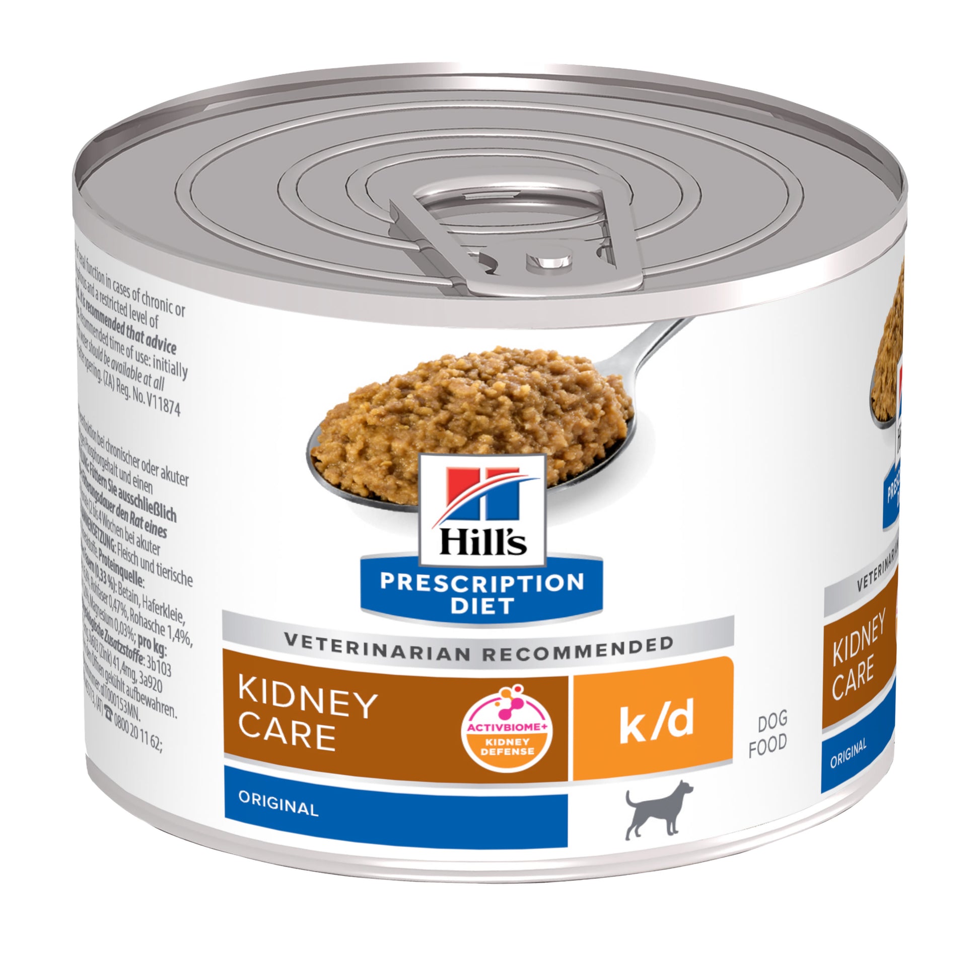 Hill's Pet Nutrition Hill'S Pet Nutrition Hill Prescription Kidney Care Pork Adult Wet Dog Food pet food packaging