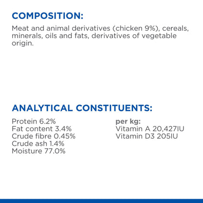 Hill's Science Plan Adult Wet Dog Food with Chicken, Turkey and Beef