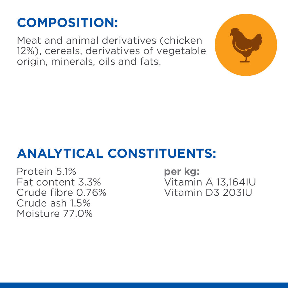 Hill's Science Plan Variety Pack Mature Adult Wet Dog Food with Chicken and Beef