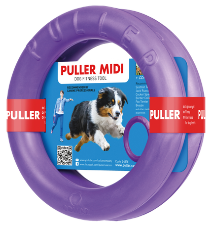 Collar Rubber Puller Dog Fitness Tool Midi