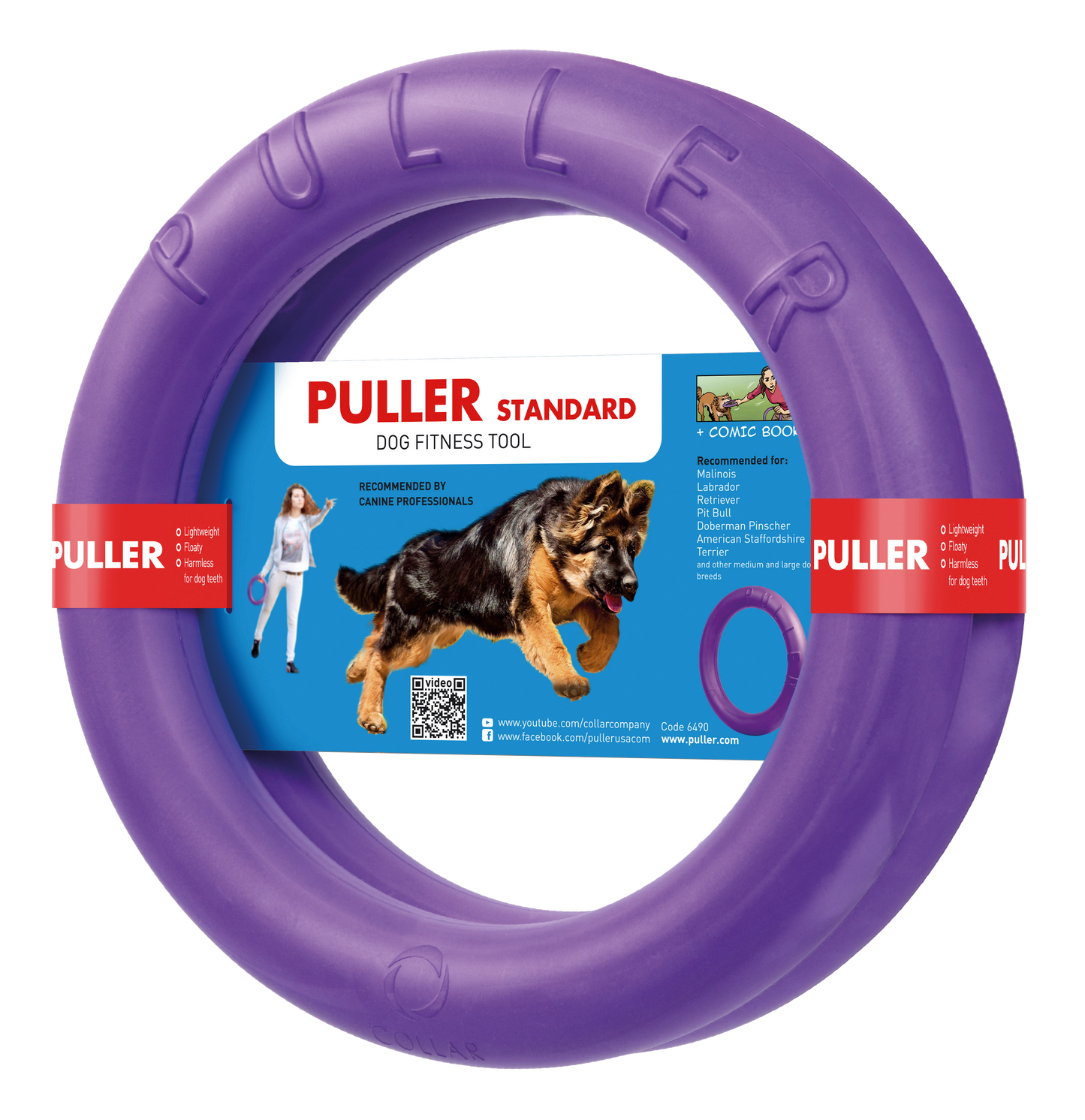 Collar Rubber Puller Dog Fitness Tool Standard