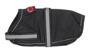 Petface Super Soft Water Resistant Black Dog Coat