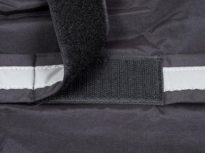 Petface Super Soft Water Resistant Black Dog Coat