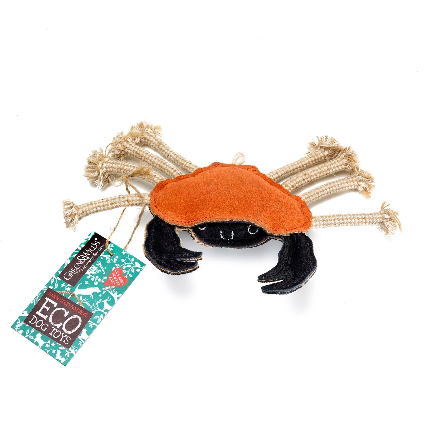 Green & Wilds Carlos the Crab Dog Toy