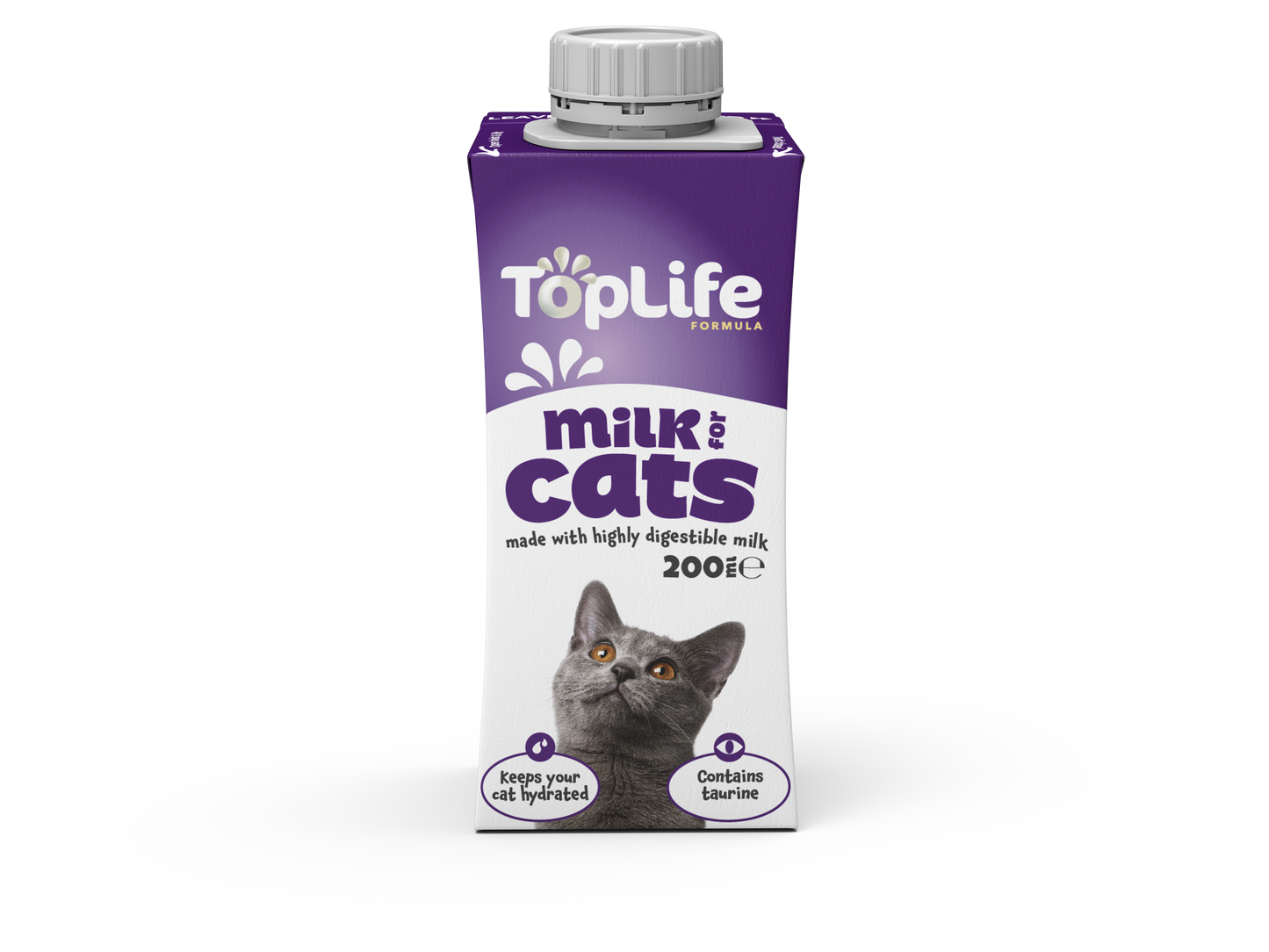 Toplife Formula Low Lactose Cows Milk for Cat