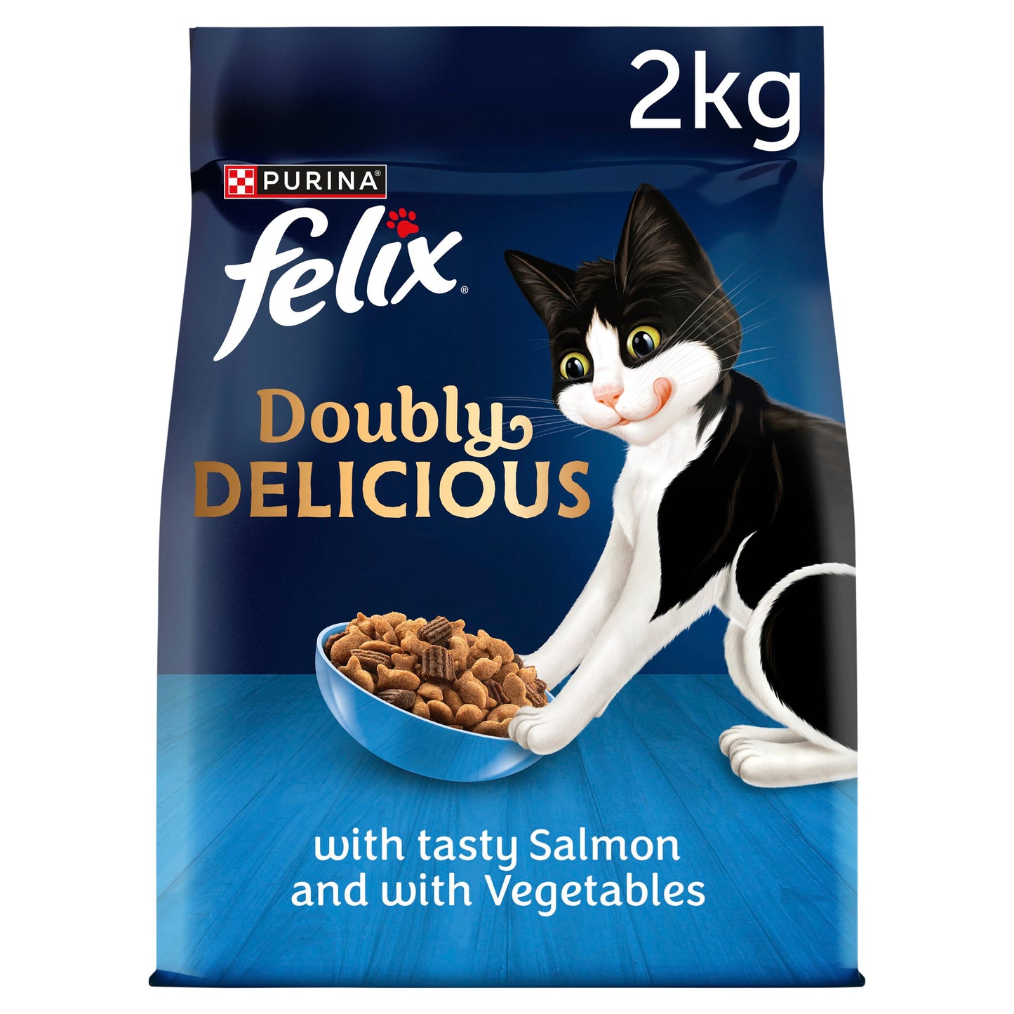 Felix Doubly Delicious Fish Selection Dry Cat Food