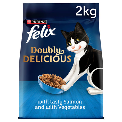 Felix Doubly Delicious Fish Selection Dry Cat Food