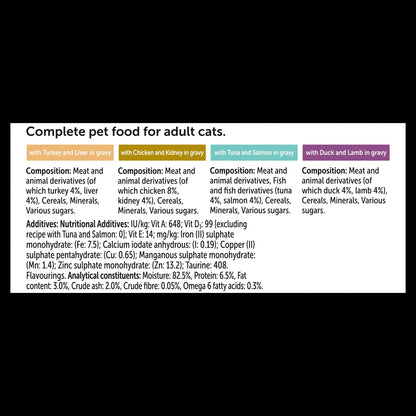 Felix Original Mixed Selection in Gravy Wet Cat Food