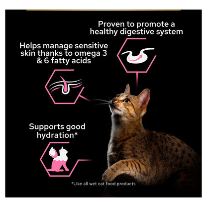 Pro Plan Delicate Digestion Ocean Fish Adult Wet Cat Food