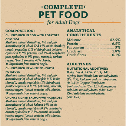 Winalot Friday Suppers Mixed Variety Fish in Gravy Wet Dog Food