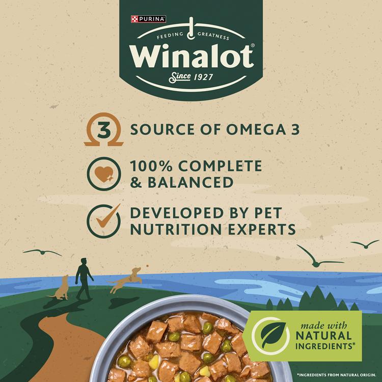 Winalot Friday Suppers Mixed Variety Fish in Gravy Wet Dog Food