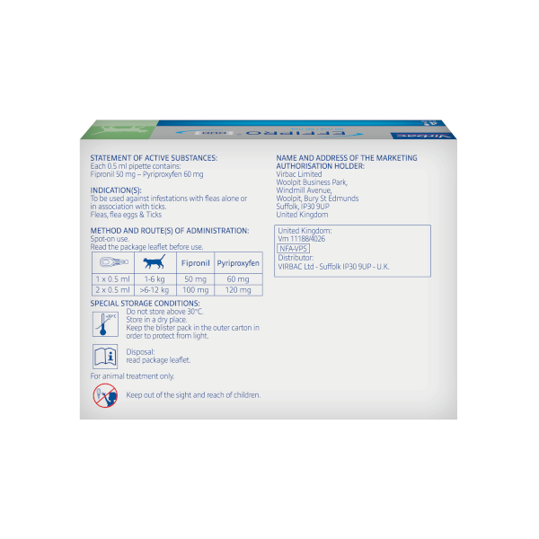 Effipro Duo Spot-On Solution for Cats