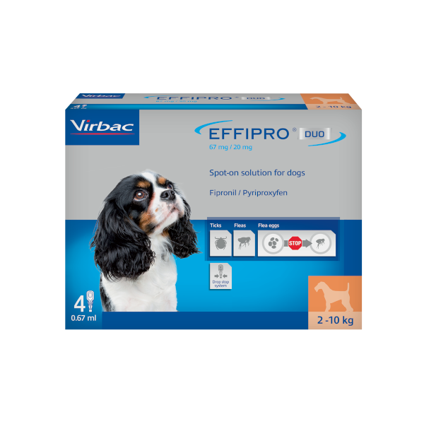 Effipro Duo Spot-On Solution for Small Dogs