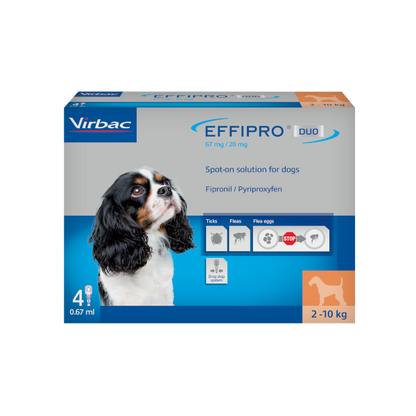 Effipro Duo Spot-On Solution for Small Dogs