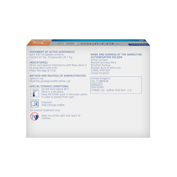 Effipro Duo Spot-On Solution for Small Dogs