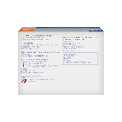 Effipro Duo Spot-On Solution for Small Dogs