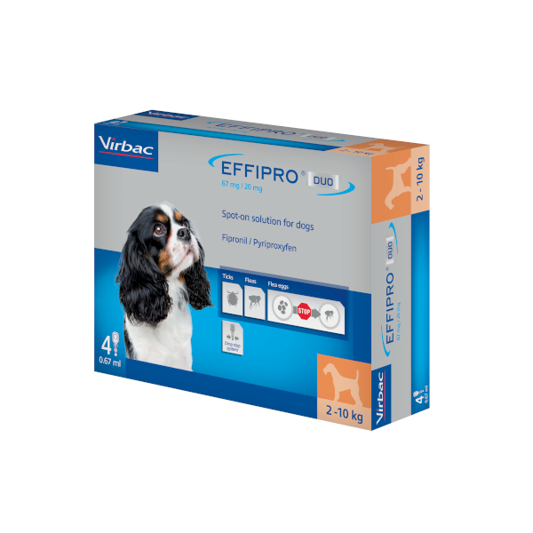 Effipro Duo Spot-On Solution for Small Dogs