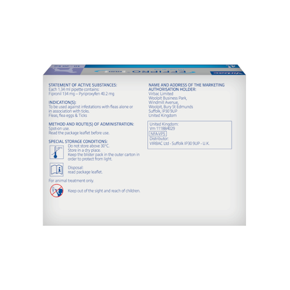 Effipro Duo Spot-On Solution for Medium Dogs