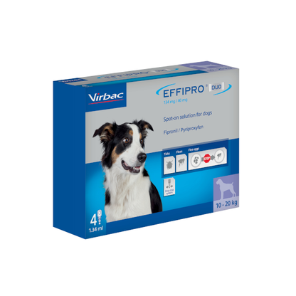 Effipro Duo Spot-On Solution for Medium Dogs