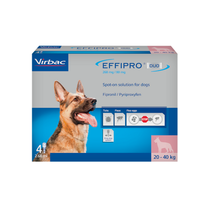 Effipro Duo Spot-On Solution for Large Dogs