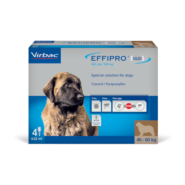 Effipro Duo Spot-On Solution for Extra Large Dogs
