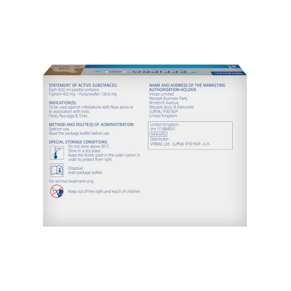 Effipro Duo Spot-On Solution for Extra Large Dogs