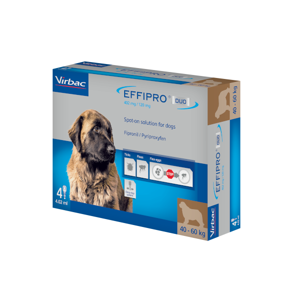Effipro Duo Spot-On Solution for Extra Large Dogs