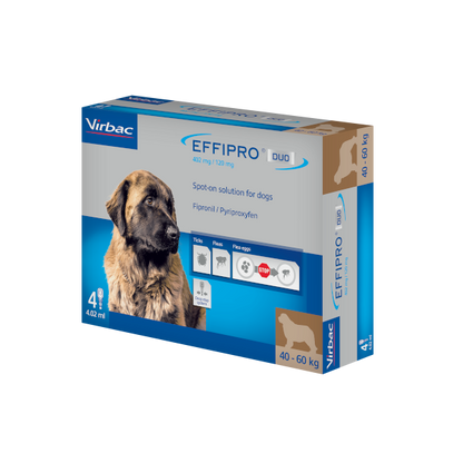 Effipro Duo Spot-On Solution for Extra Large Dogs