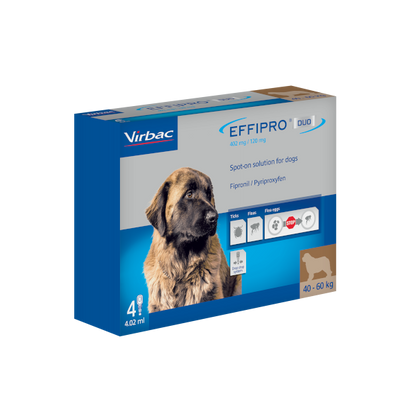 Effipro Duo Spot-On Solution for Extra Large Dogs