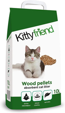 Kittyfriend Wood Absorbent Cat Litter