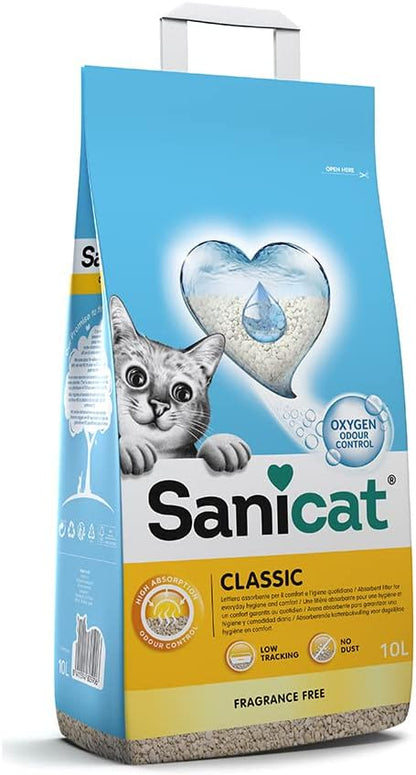 Sanicat Classic Fragrance Free Cat Litter