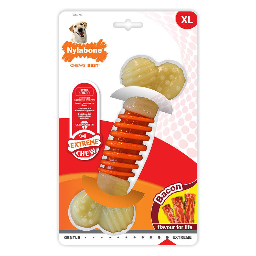 Nylabone Pro Action Dental Bone Chew Dog Toy