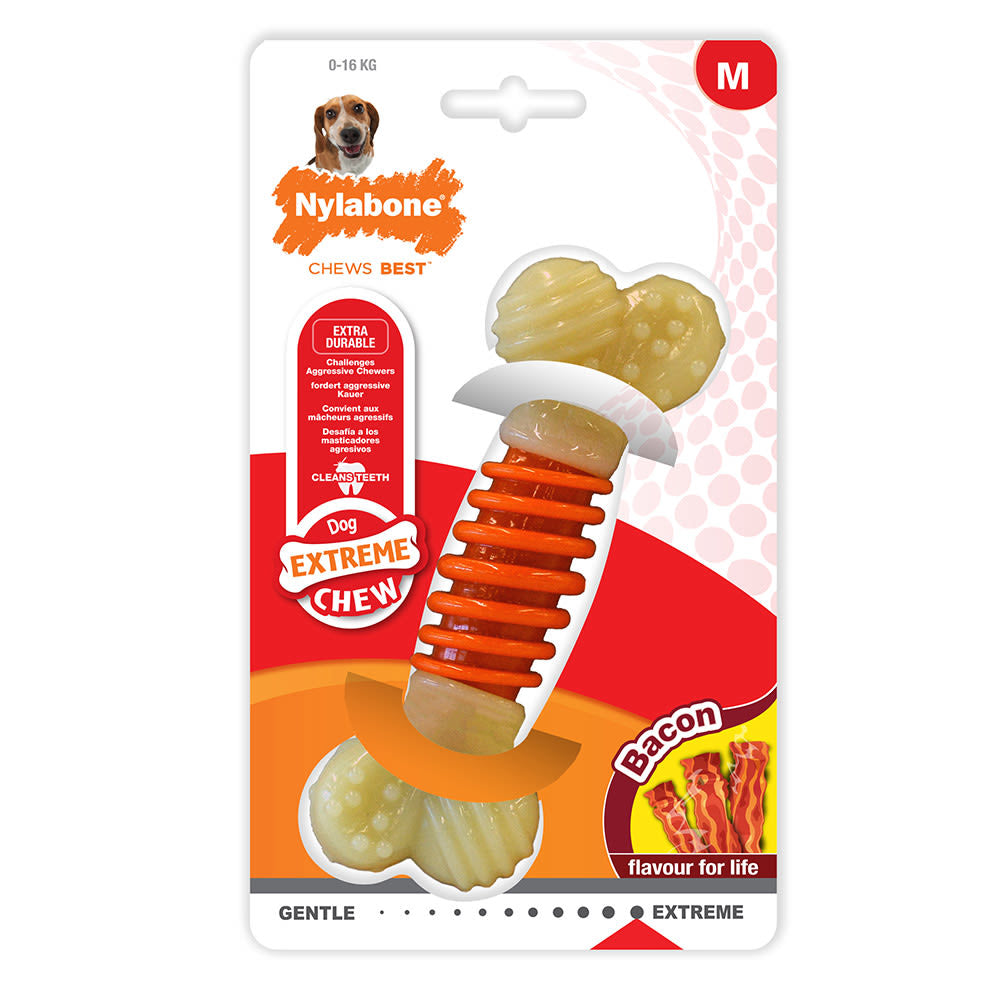 Nylabone Pro Action Dental Bone Chew Dog Toy
