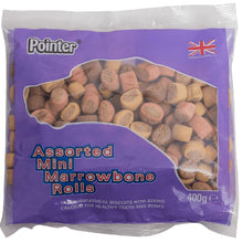 Pointer Assorted Mini Marrowbone Rolls Dog Treats