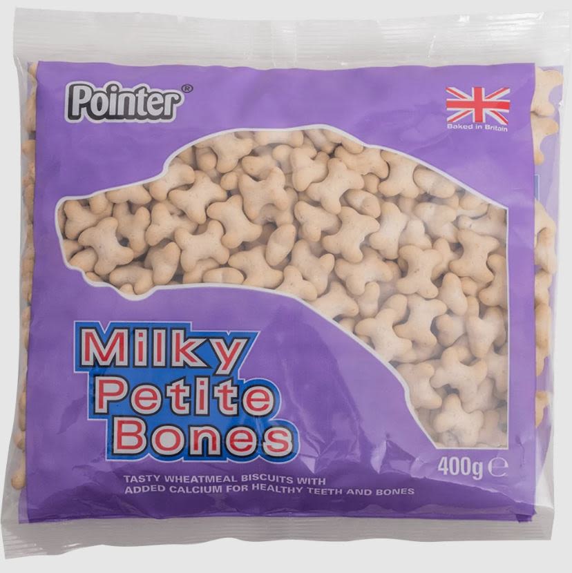 Pointer Milky Petite Bones Dog Treats