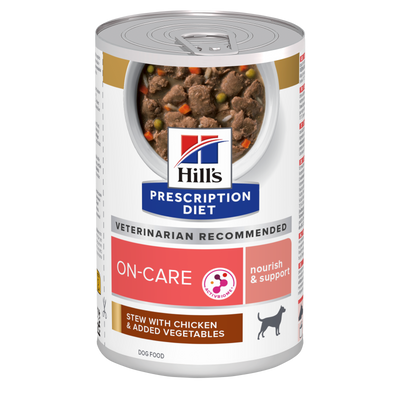 Hill's Hill'S On Chicken Adult Wet Dog Food pet food packaging