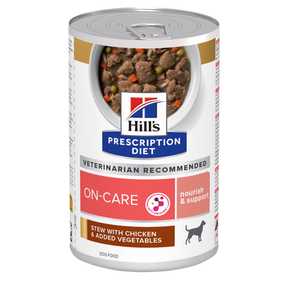 Hill's Prescription Diet On-Care Stew for Dogs with Chicken & Vegetables Wet Dog Food