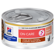 Hill's Prescription Diet On-Care Stew for Cats with Chicken & Vegetables Wet Cat Food